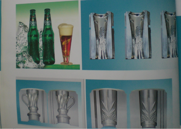 Exhibition of Glass Bottle Mold Strength