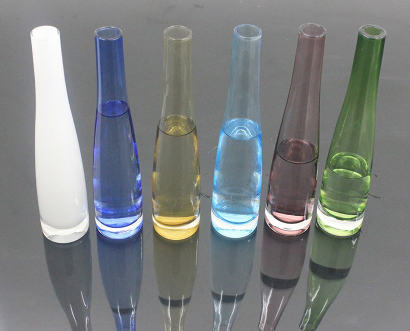 Glass craft bottle shaped glass bottle